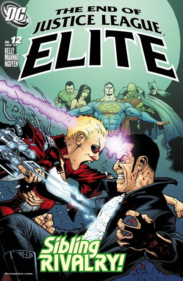 Cover of Justice League Elite #12