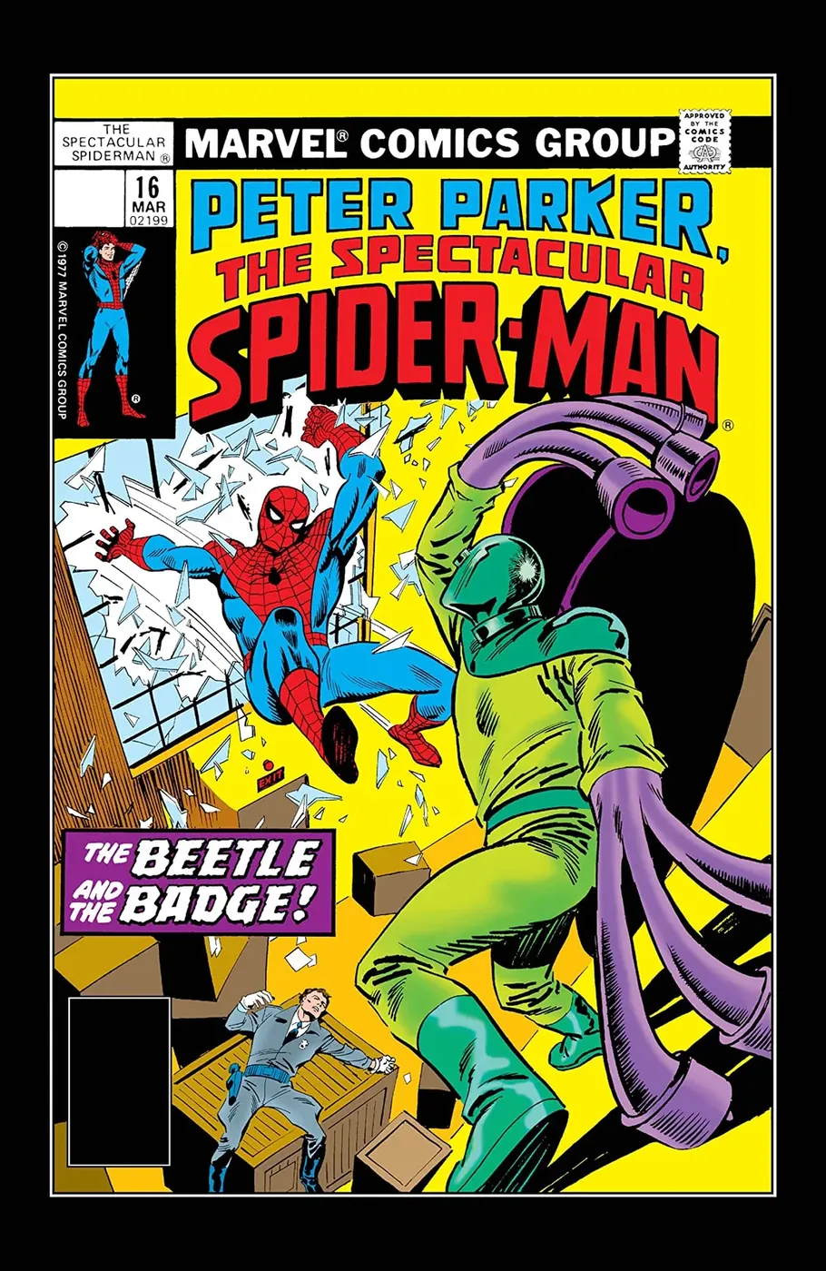 Cover of The Spectacular Spider-Man #16