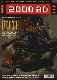 Cover of 2000 AD #1168