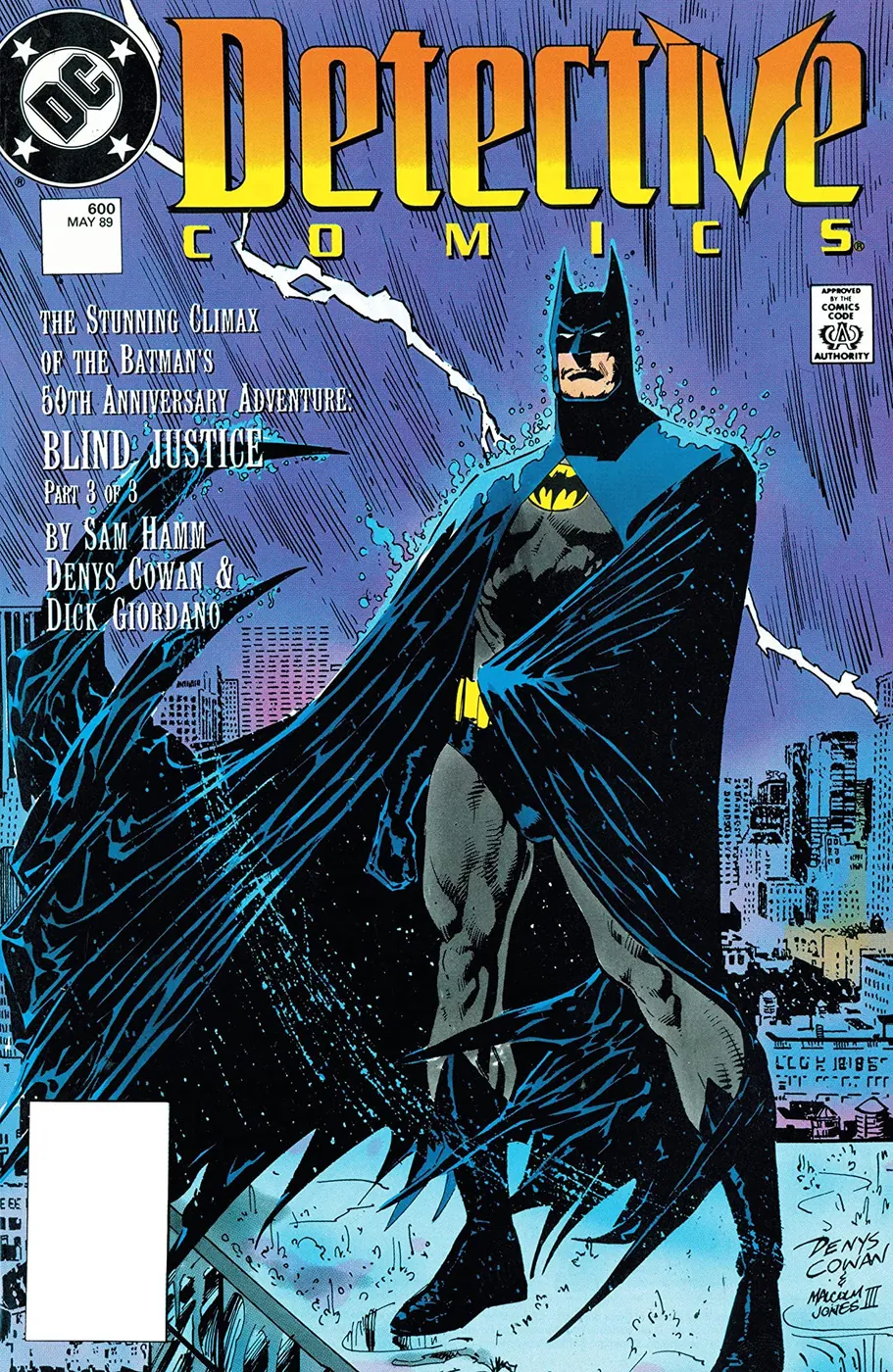 Cover of Detective Comics #600