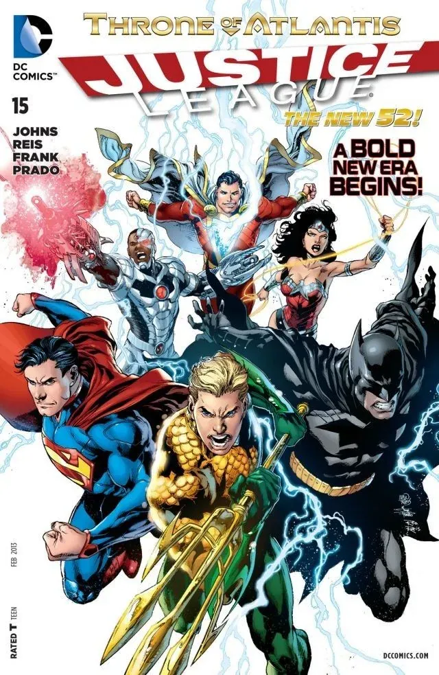 Cover of Justice League #15