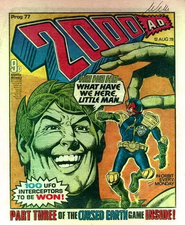 Cover of 2000 AD #77