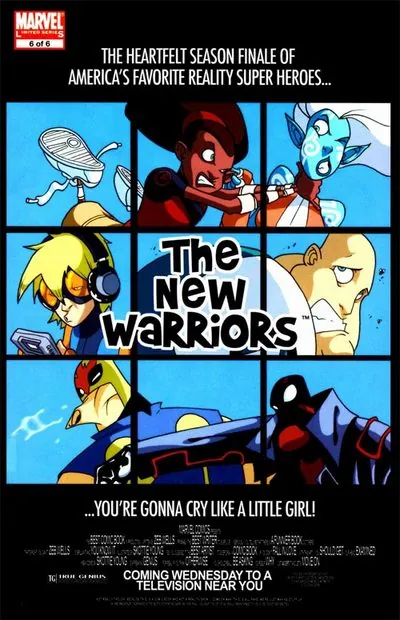Cover of New Warriors #6