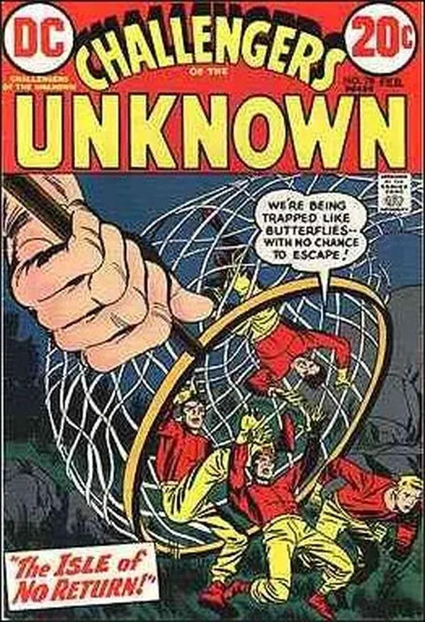 Cover of Challengers of the Unknown #78