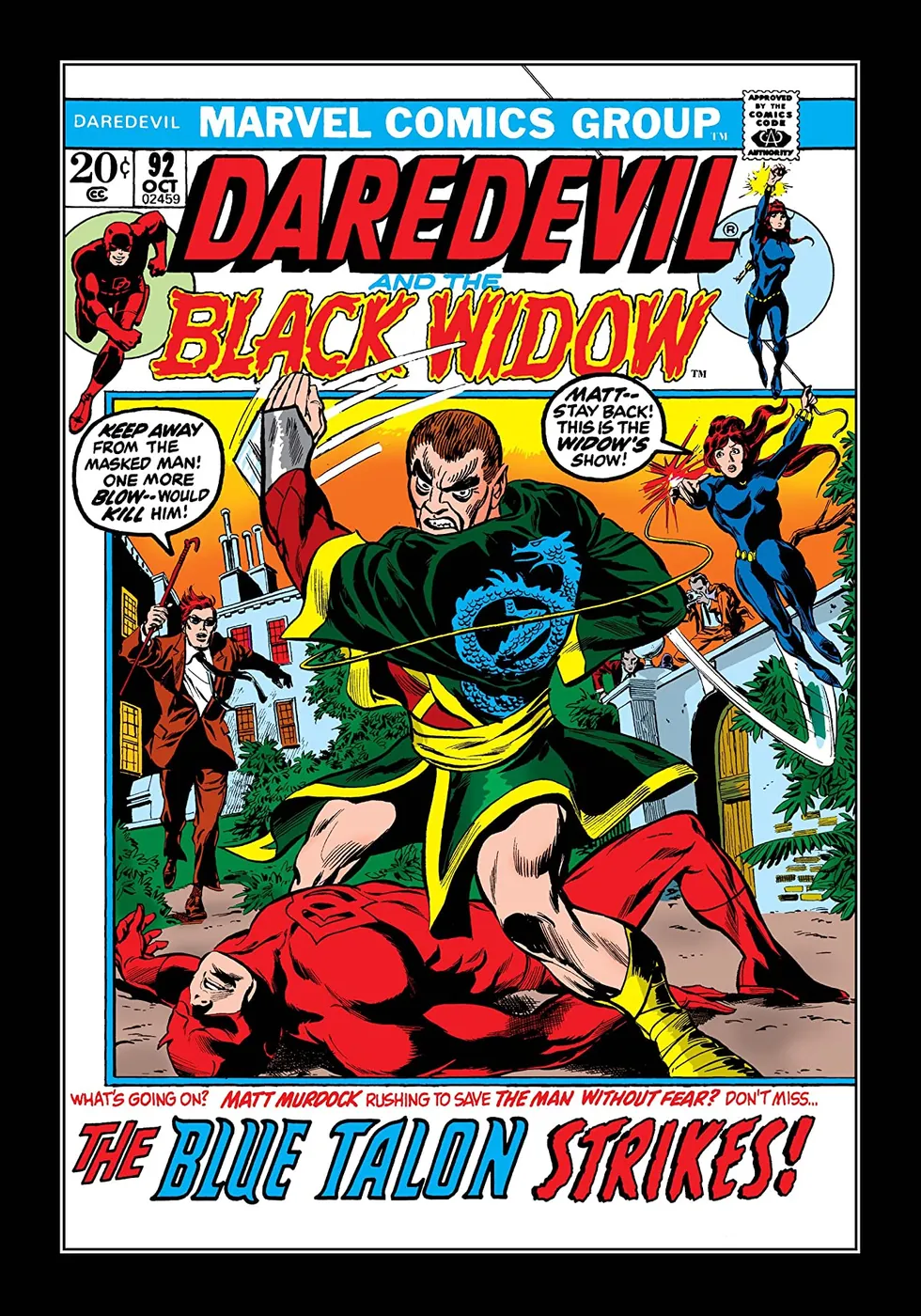 Cover of Daredevil #92