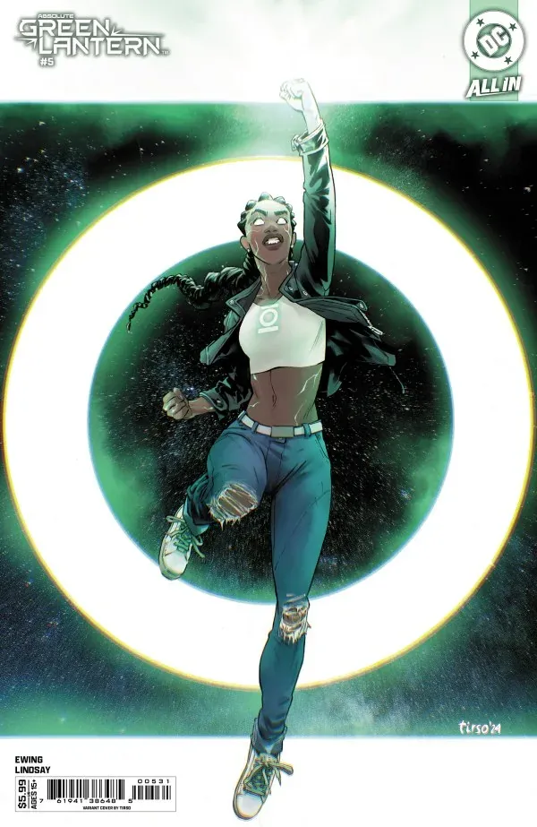 Cover of Absolute Green Lantern #5