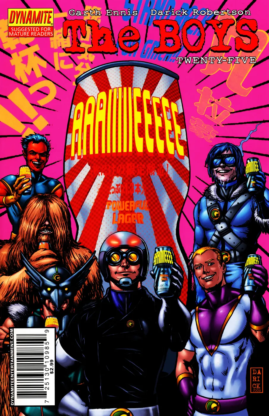 Cover of The Boys #25