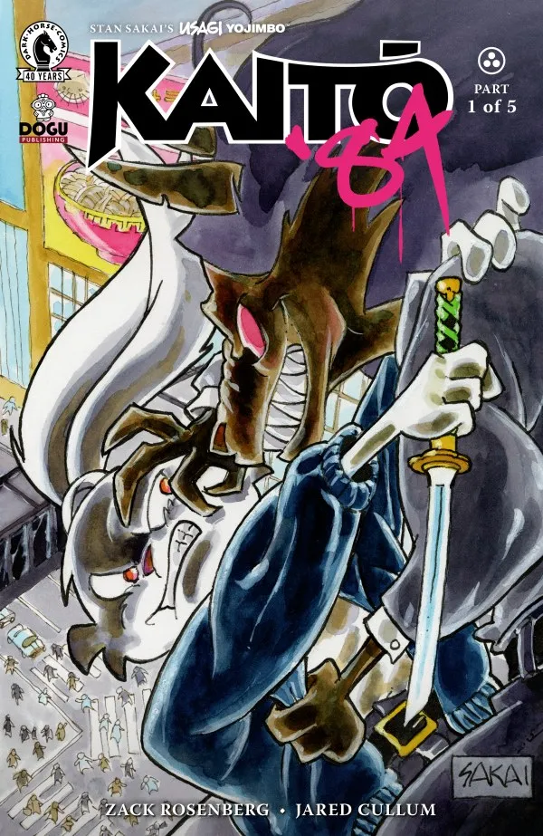 Cover of Usagi Yojimbo: Kaitō '84 #1