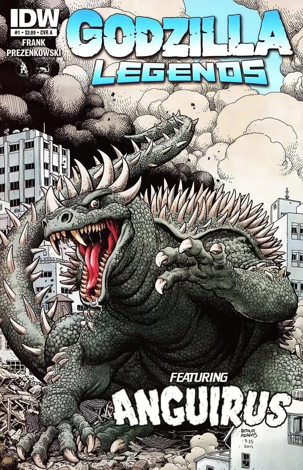 Cover of Godzilla Legends #1