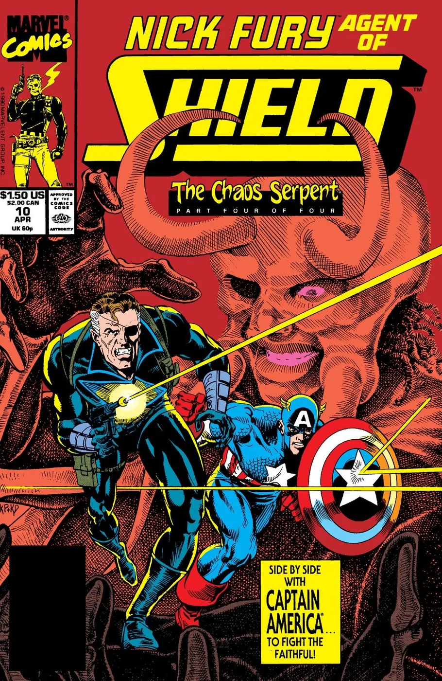 Cover of Nick Fury, Agent of S.H.I.E.L.D. #10