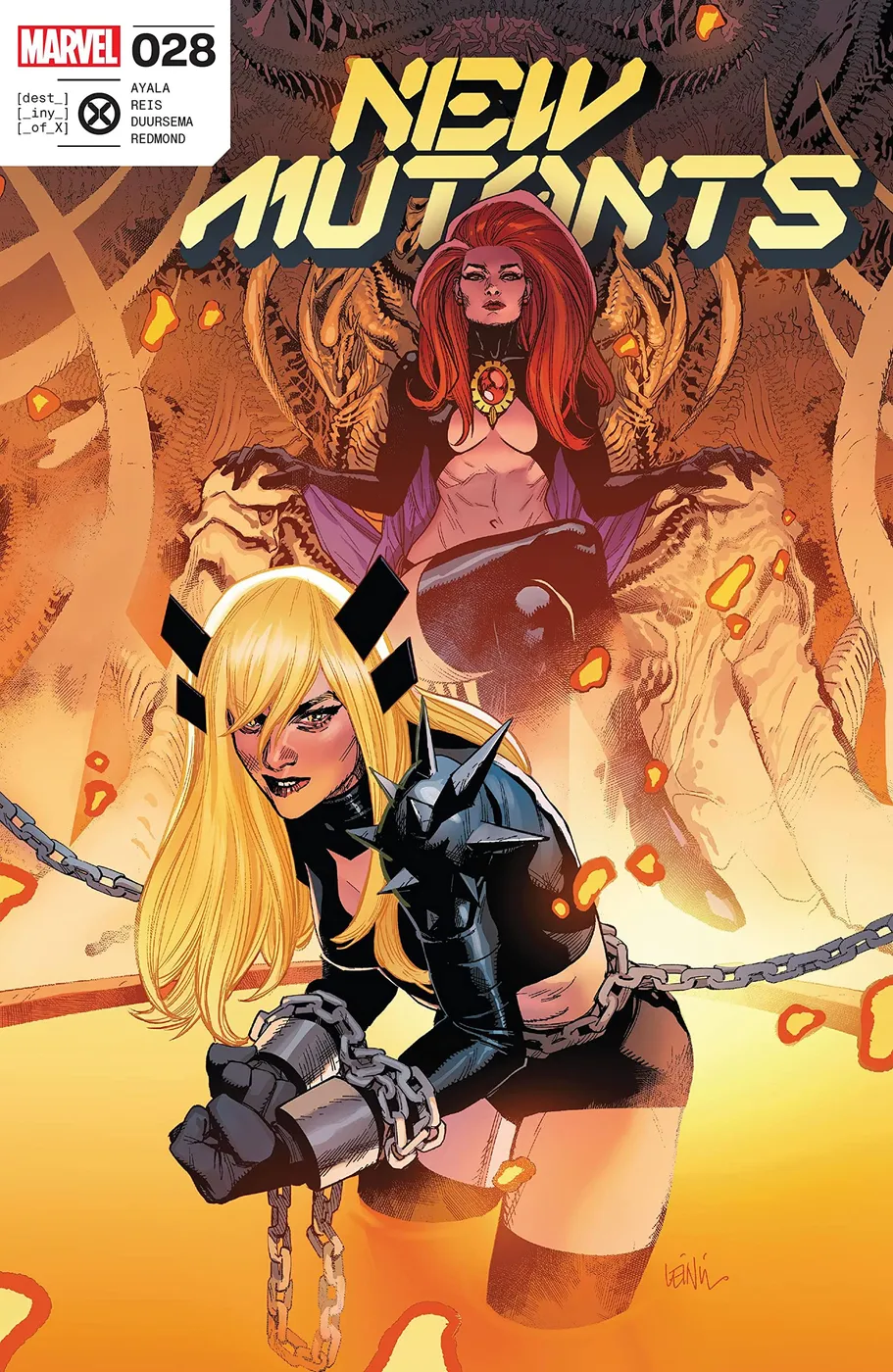 Cover of New Mutants #28