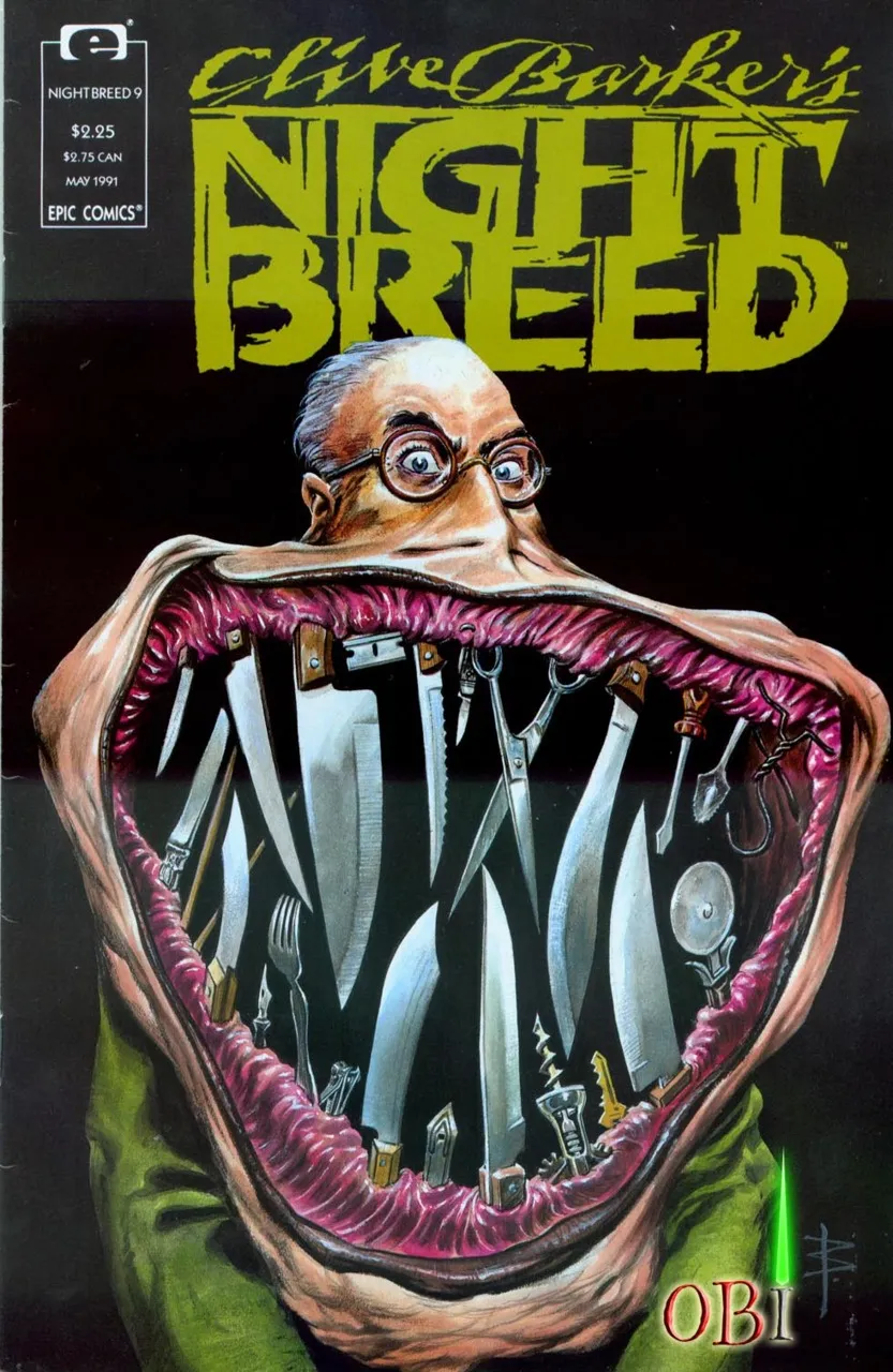 Cover of Clive Barker's Night Breed #9