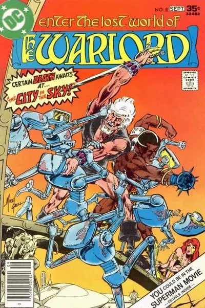 Cover of Warlord #8