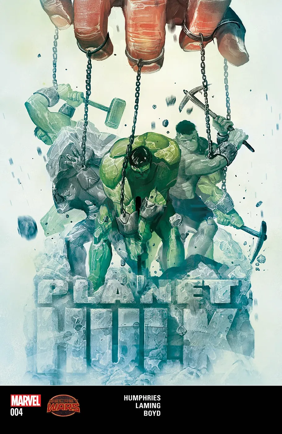 Cover of Planet Hulk #4