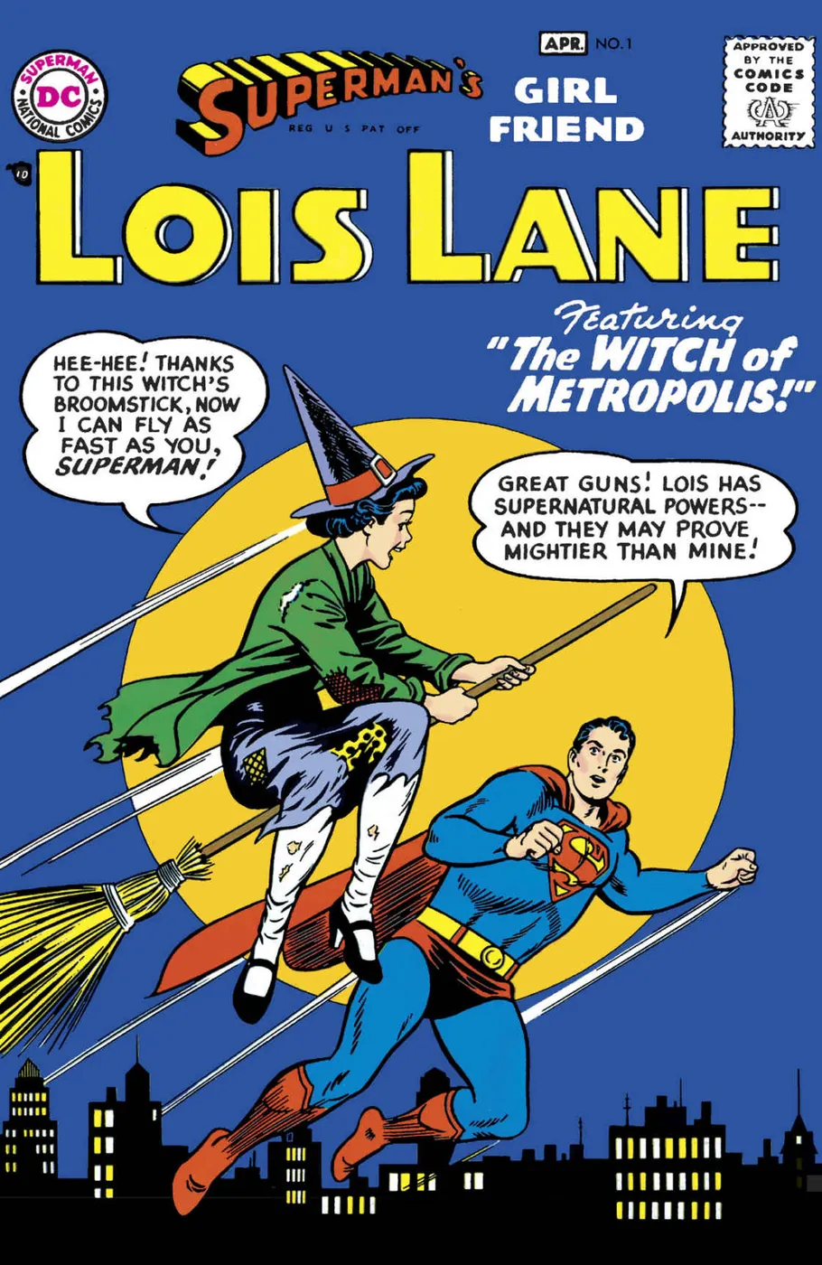 Cover of Superman's Girl Friend, Lois Lane #1
