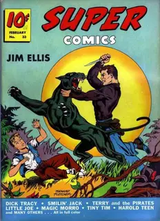 Cover of Super Comics #33
