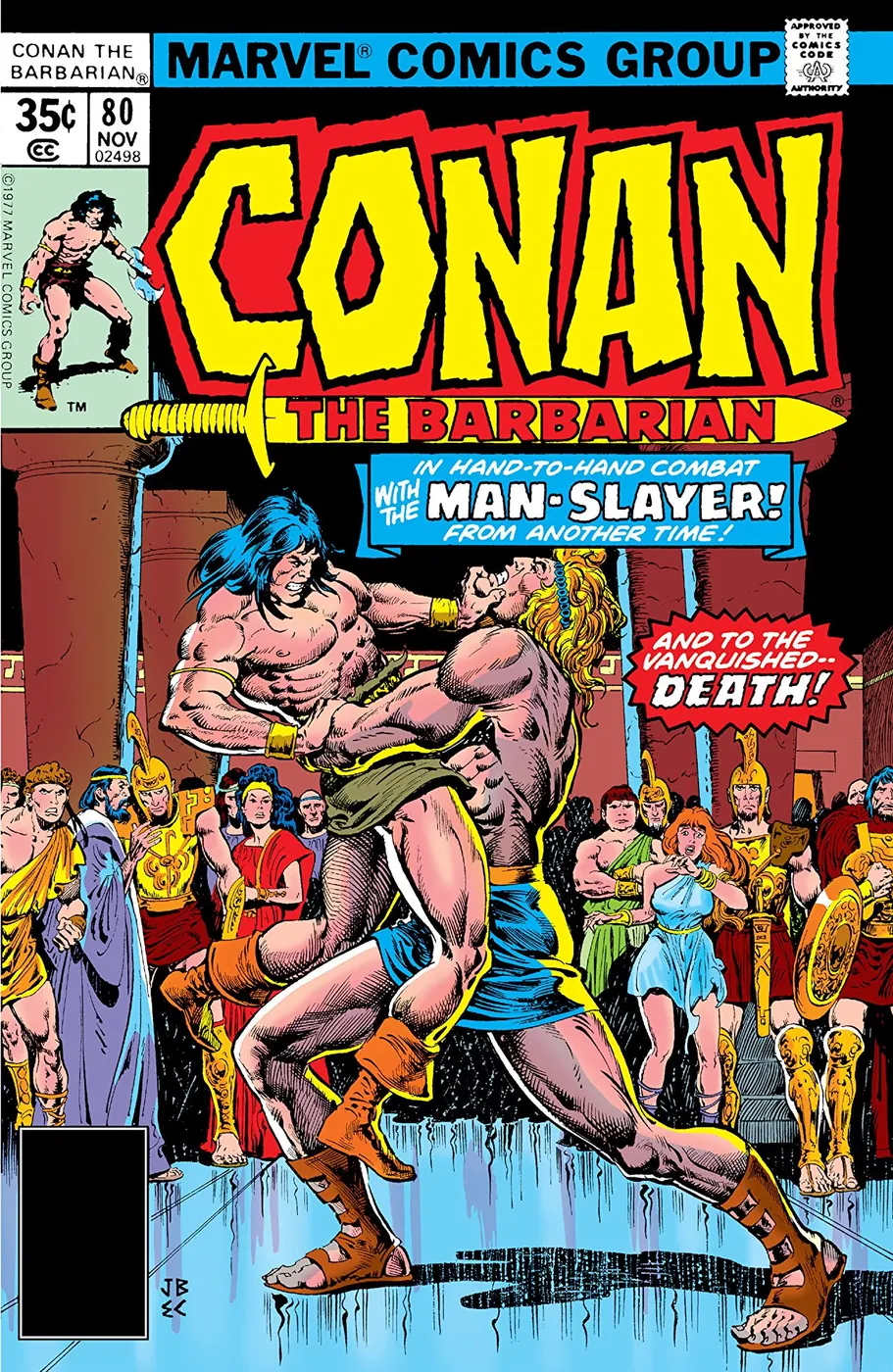 Cover of Conan the Barbarian #80