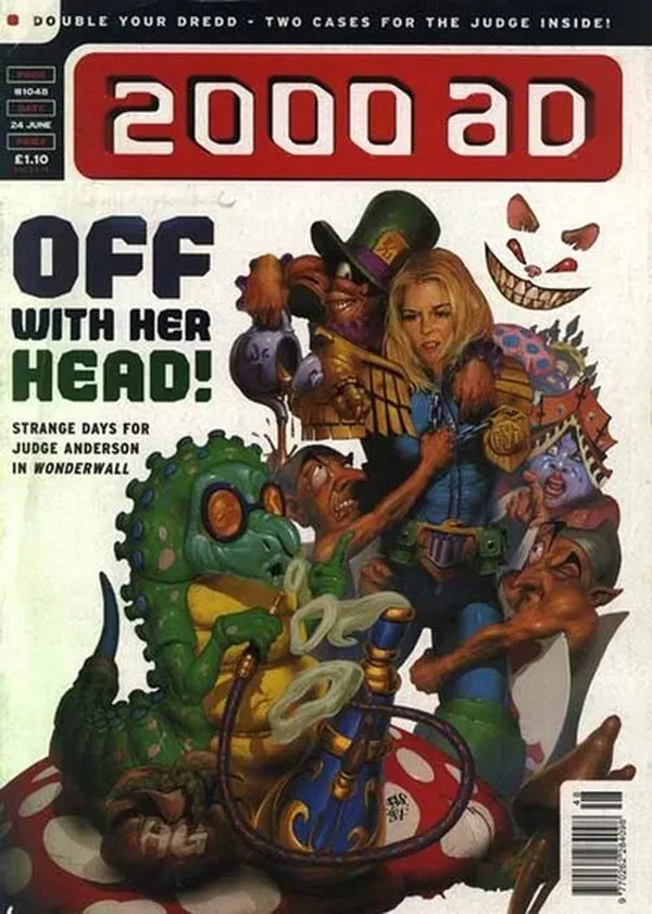 Cover of 2000 AD #1048