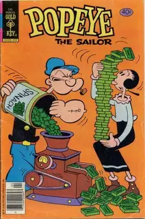Cover of Popeye the Sailor #145