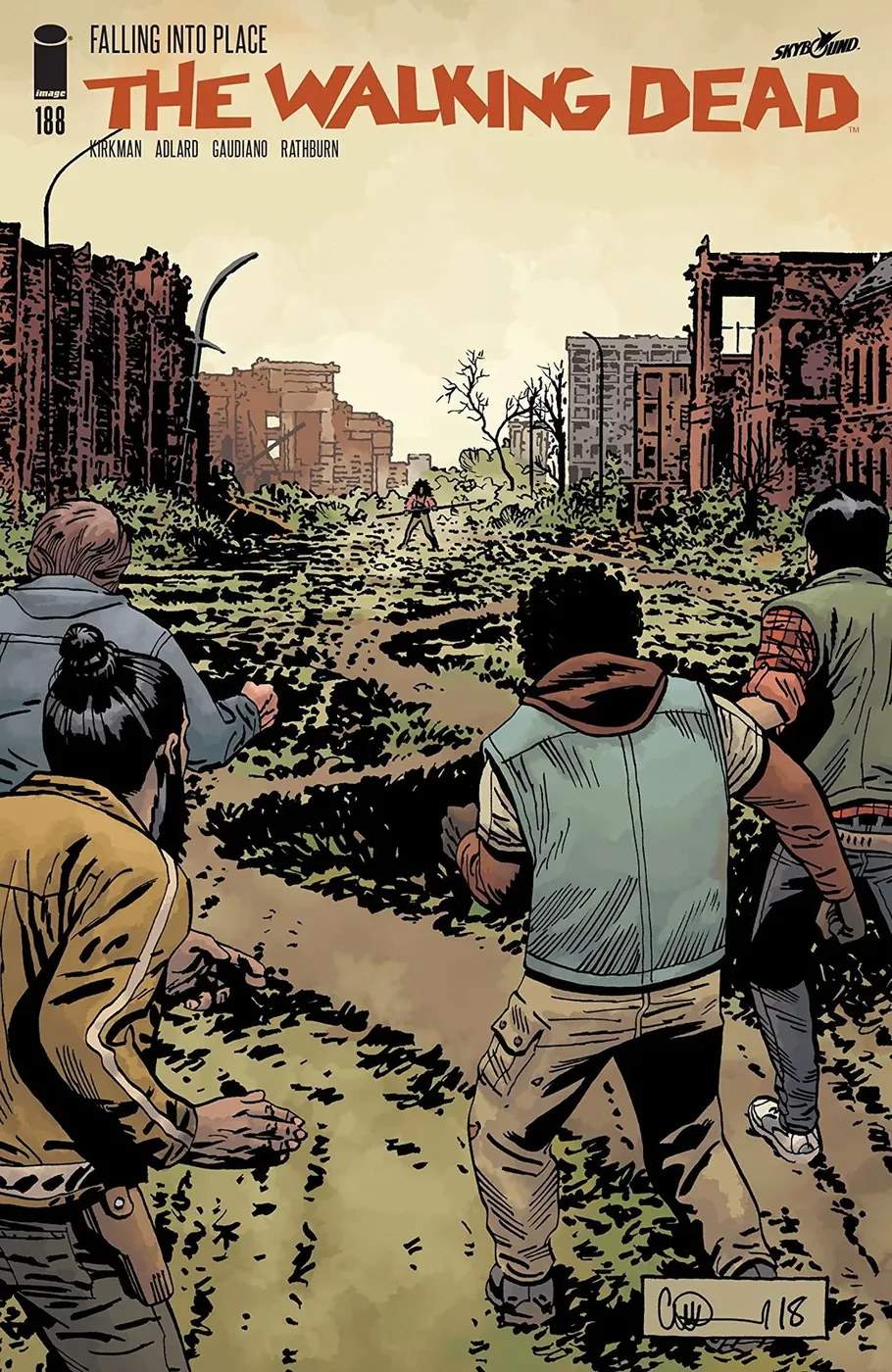 Cover of The Walking Dead #188