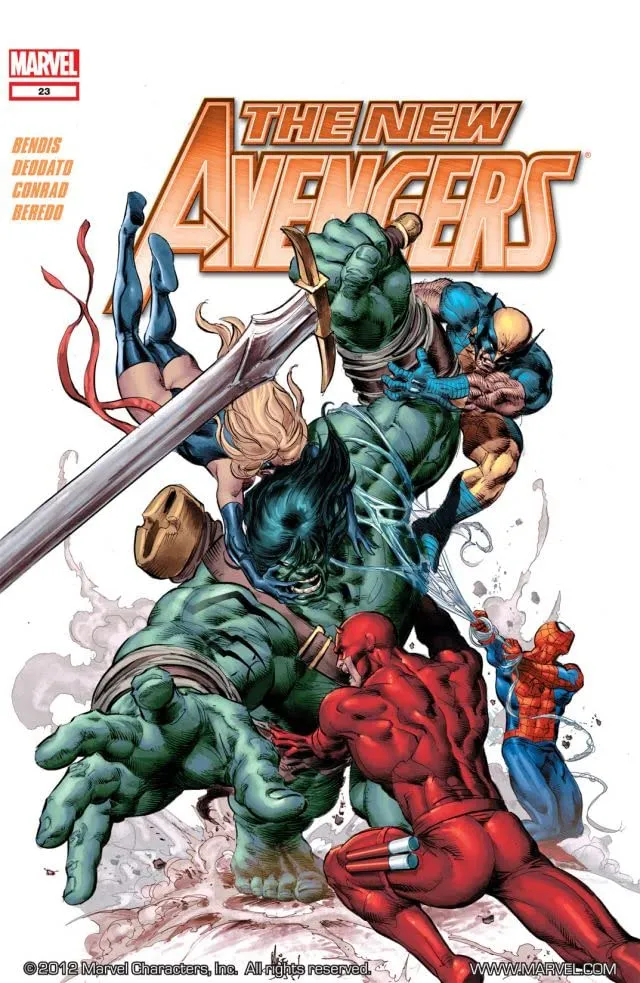 Cover of New Avengers #23
