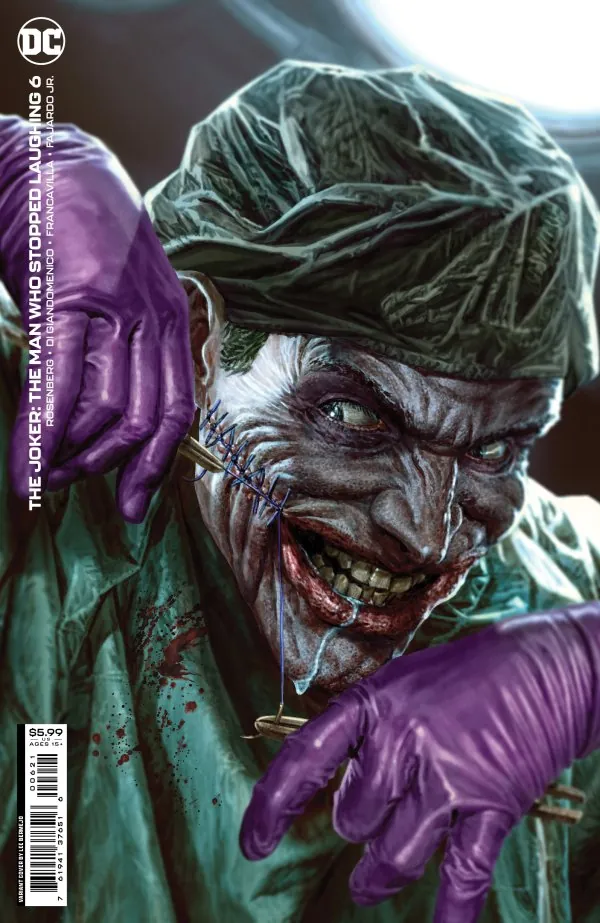 Cover of The Joker: The Man Who Stopped Laughing #6