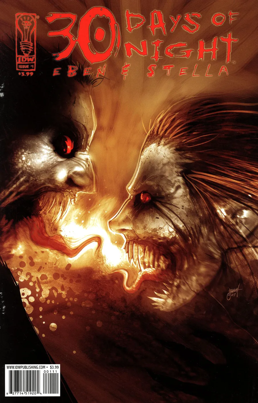 Cover of 30 Days of Night: Eben & Stella #1