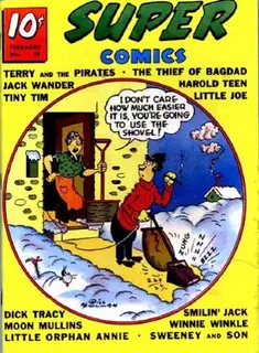 Cover of Super Comics #21