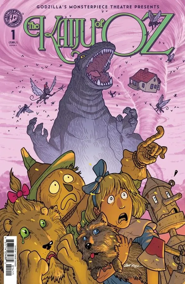 Cover of Godzilla's Monsterpiece Theatre Presents: The Kaiju of Oz #1