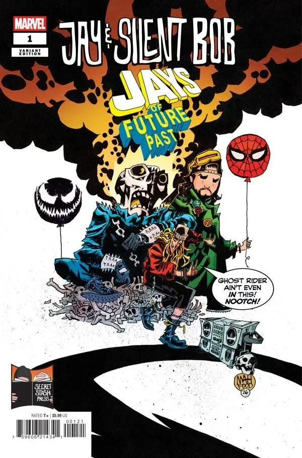 Cover of Jay & Silent Bob: Jays of Future Past #1