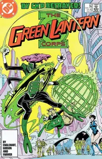 Cover of The Green Lantern Corps #214