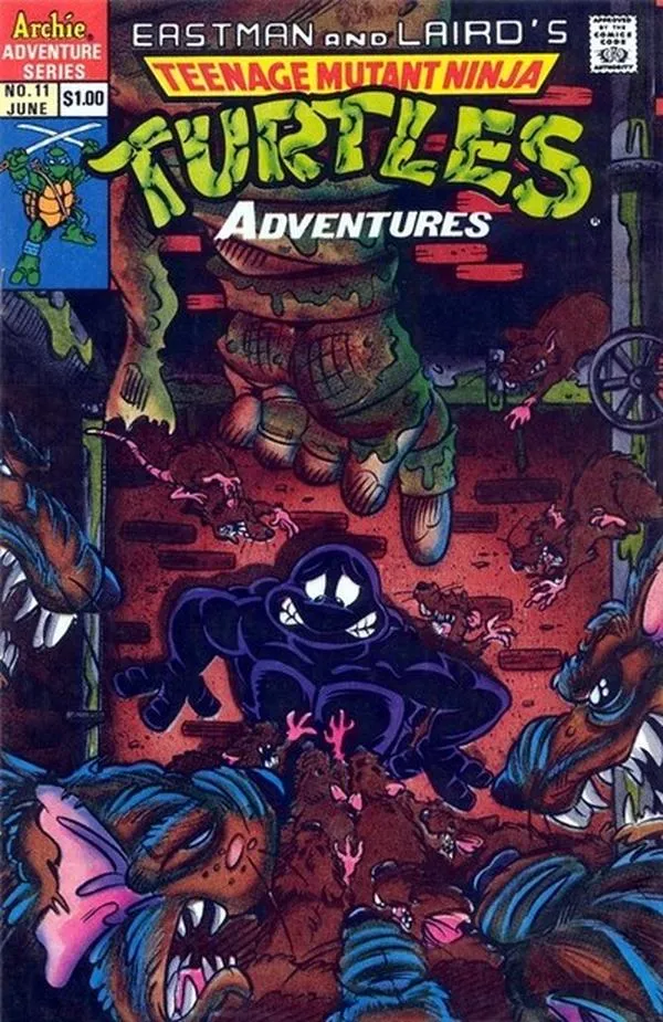 Cover of Teenage Mutant Ninja Turtles Adventures #11