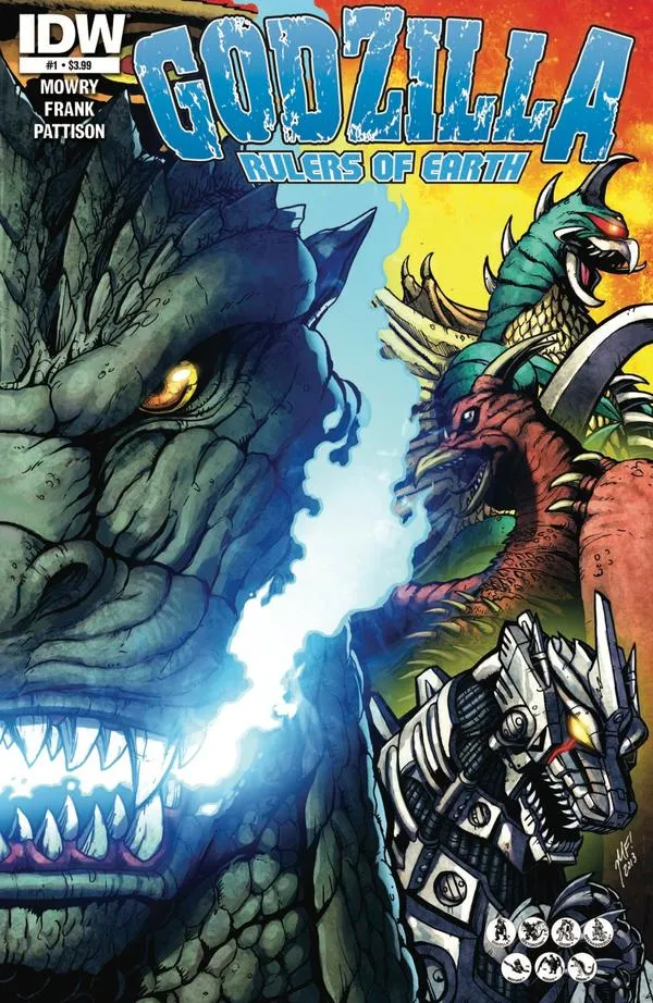Cover of Godzilla: Rulers of Earth #1