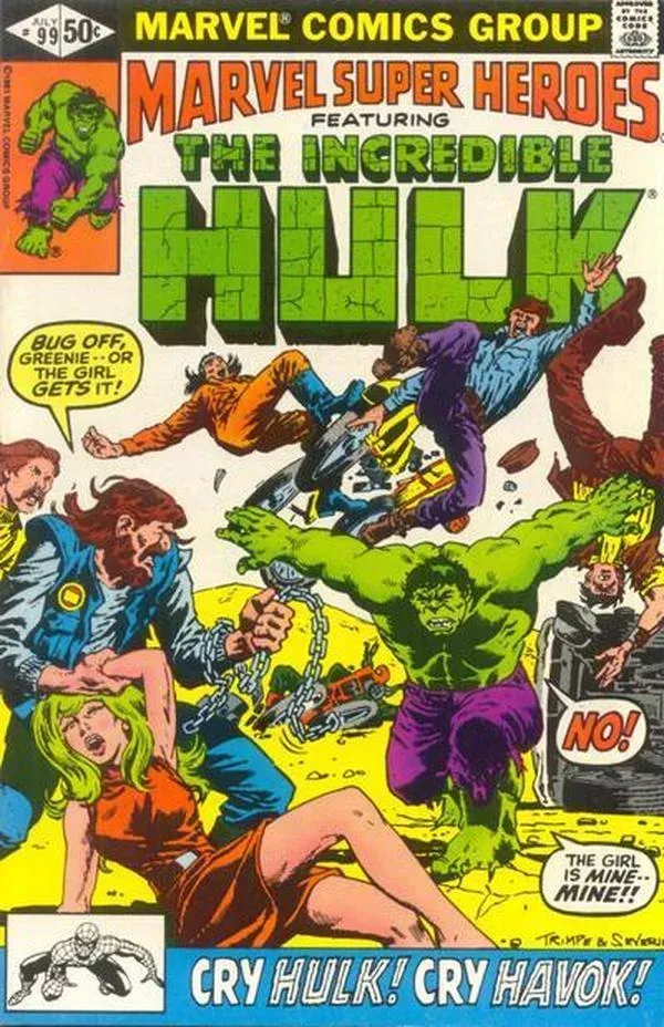 Cover of Marvel Super-Heroes #99