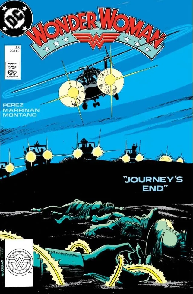 Cover of Wonder Woman #35
