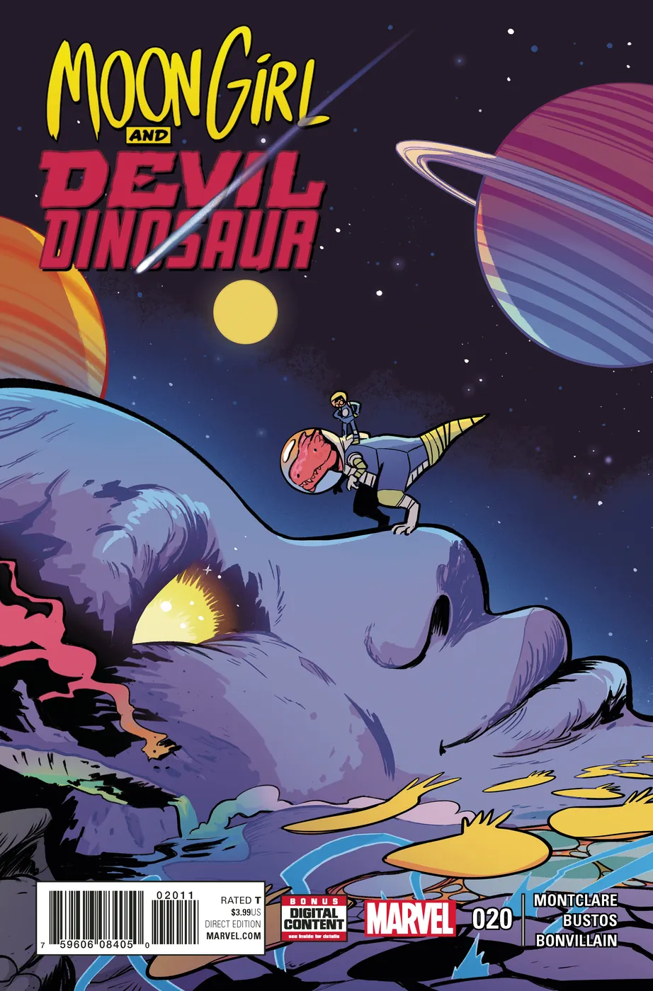 Cover of Moon Girl and Devil Dinosaur #20