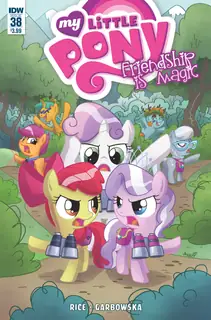 Cover of My Little Pony: Friendship Is Magic #38