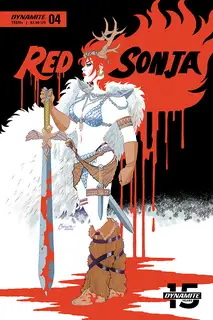 Cover of Red Sonja #4