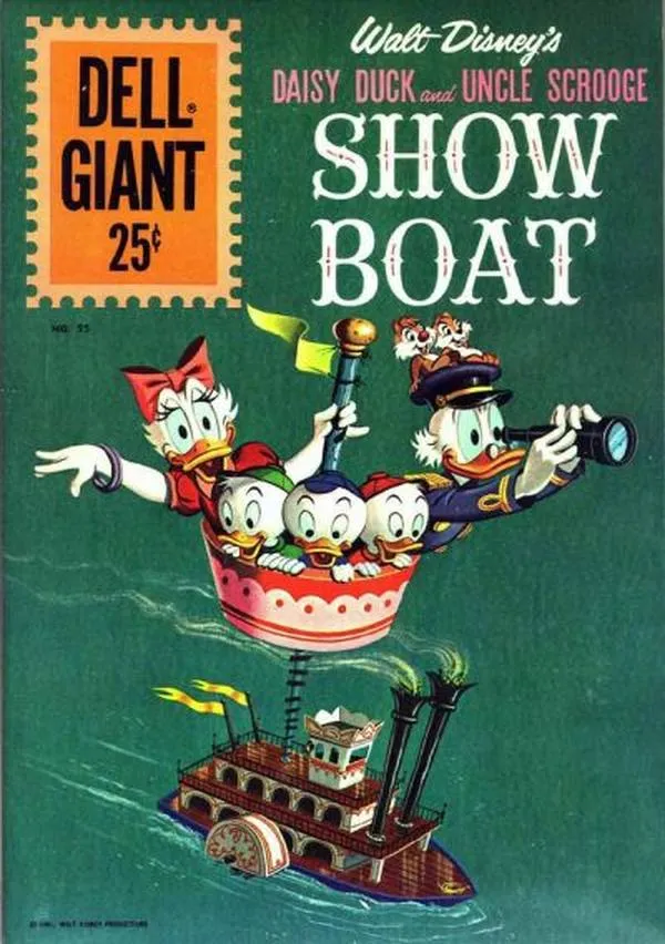 Cover of Dell Giant #55
