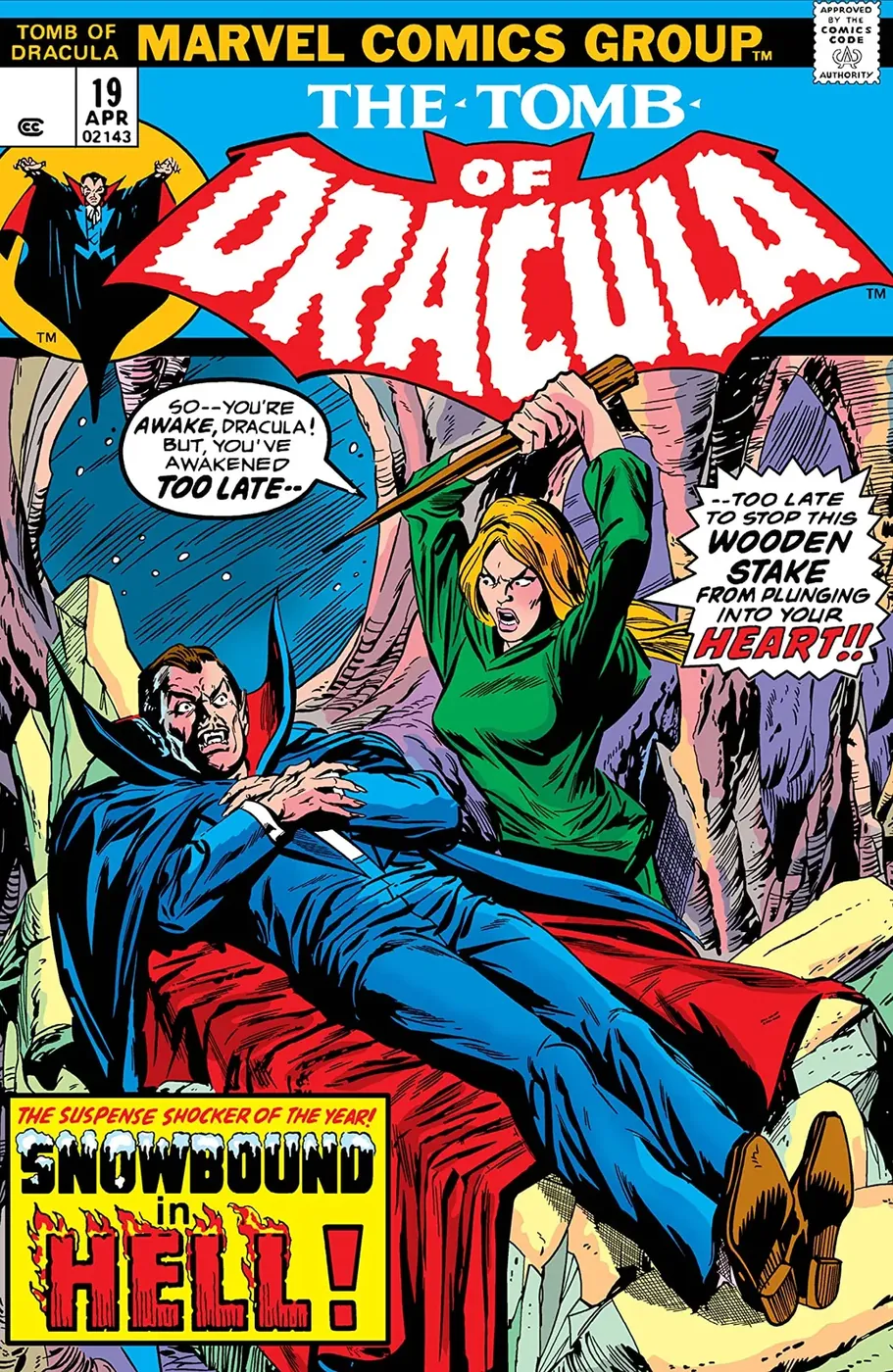 Cover of Tomb of Dracula #19