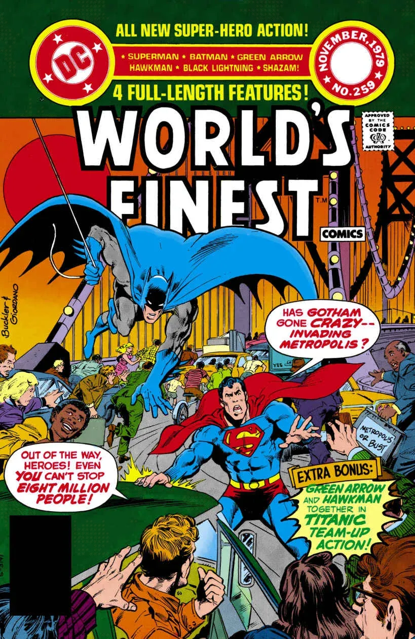 Cover of World's Finest Comics #259