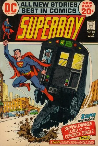 Cover of Superboy #188