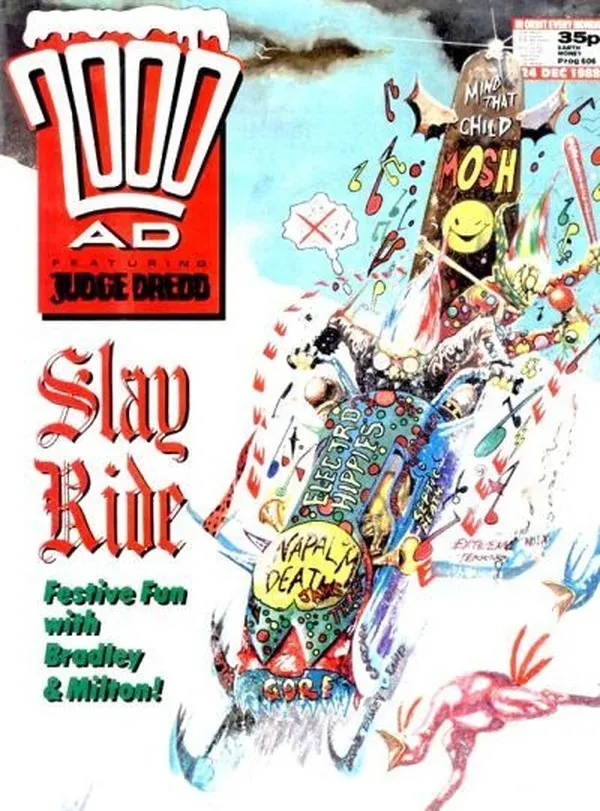 Cover of 2000 AD #606