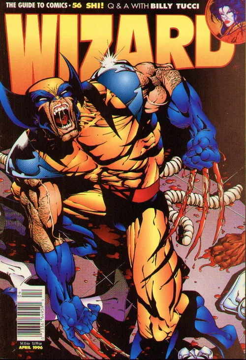 Cover of Wizard: The Comics Magazine #56