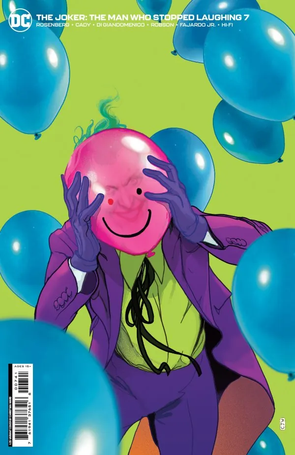 Cover of The Joker: The Man Who Stopped Laughing #7