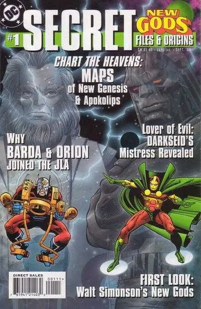 Cover of New Gods Secret Files #1