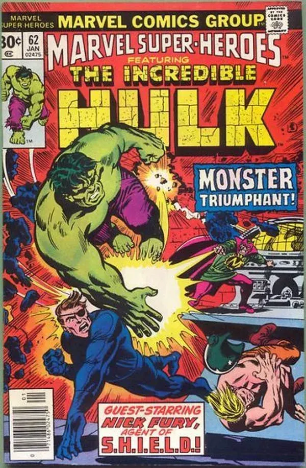 Cover of Marvel Super-Heroes #62