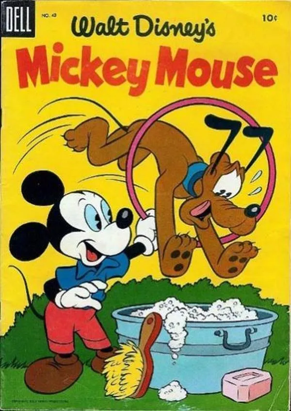 Cover of Walt Disney's Mickey Mouse #43