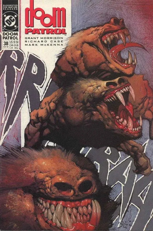 Cover of Doom Patrol #38