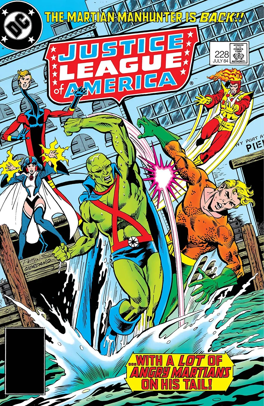 Cover of Justice League of America #228